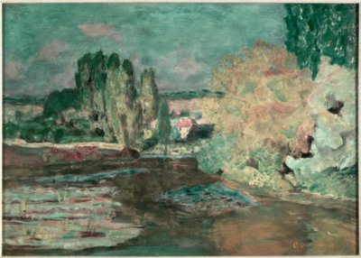 Blick über die Seine von Pierre Bonnard